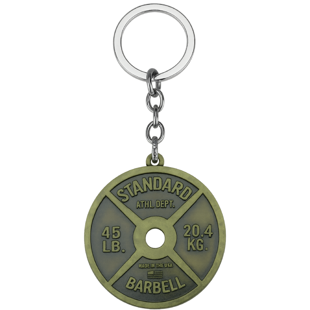 Weightlifting Plates Pendant Keychain