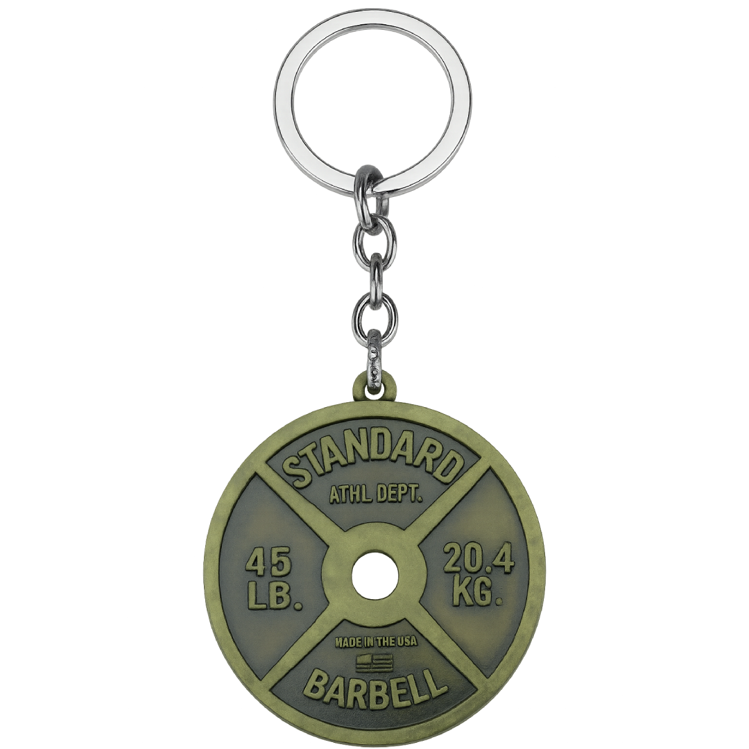 Weightlifting Plates Pendant Keychain