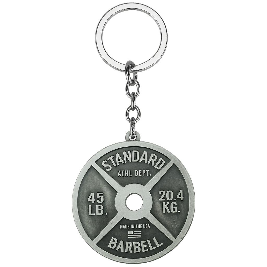Weightlifting Plates Pendant Keychain