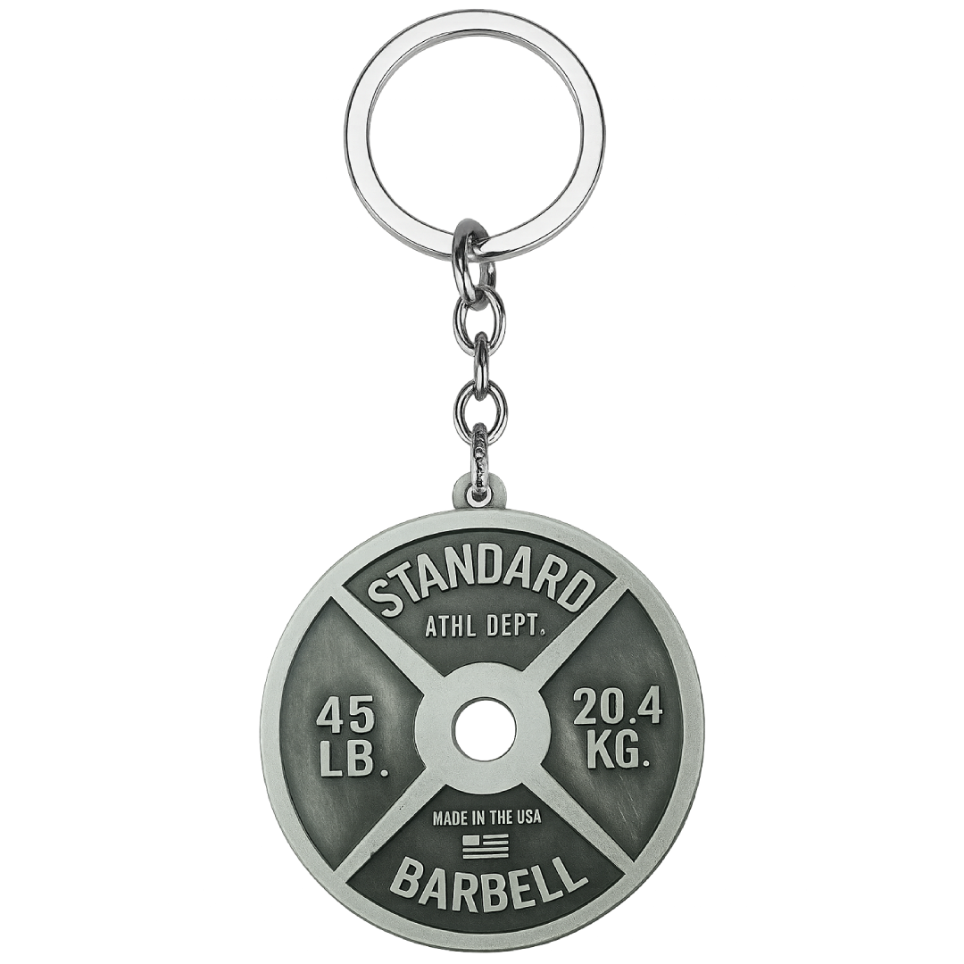 Weightlifting Plates Pendant Keychain
